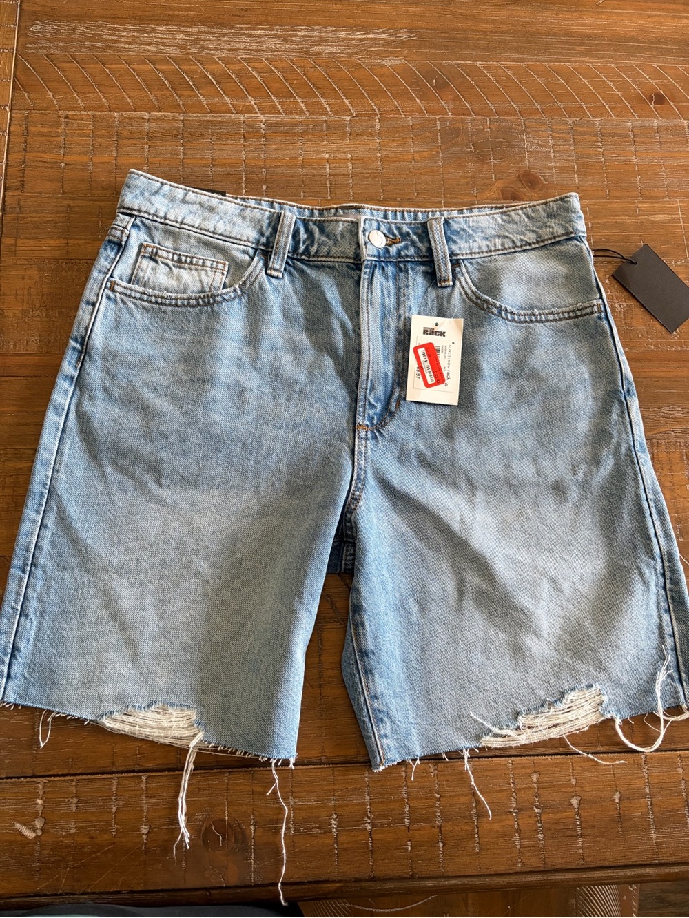 Joe's Jeans Light Blue Cutoff Denim Shorts